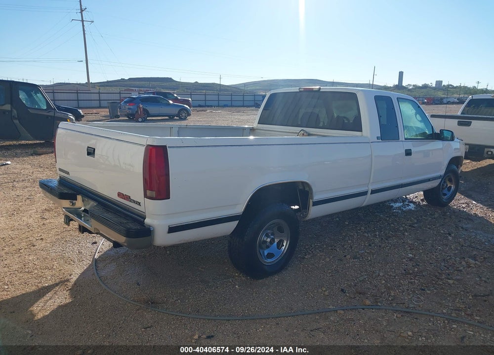 1997 GMC SIERRA 1500 SL WIDESIDE VIN: 1GTEC19R6VE502087