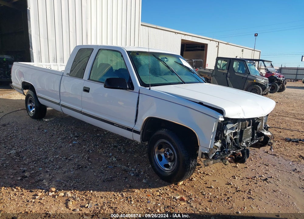 1997 GMC SIERRA 1500 SL WIDESIDE VIN: 1GTEC19R6VE502087