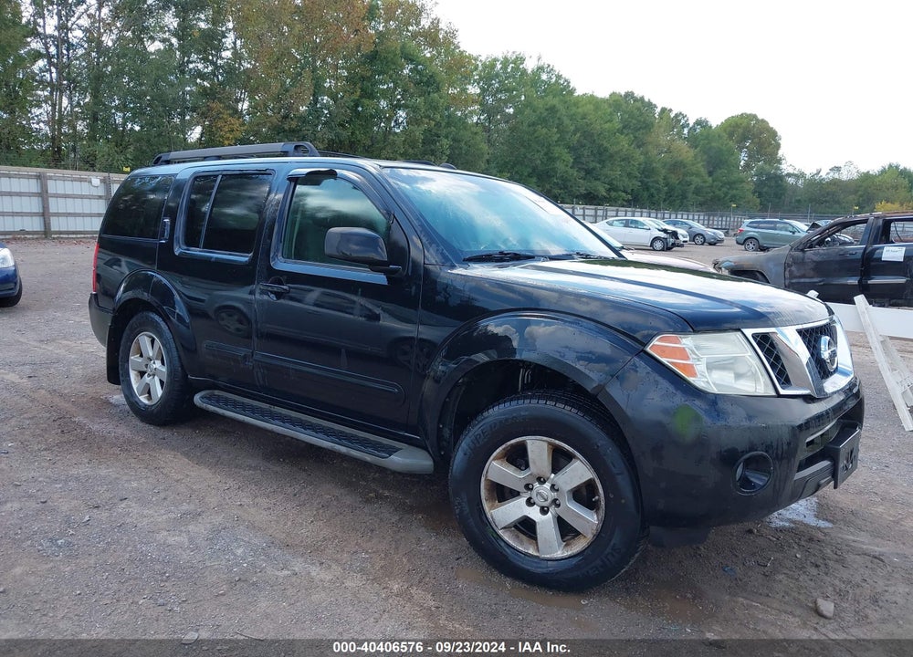 2008 NISSAN PATHFINDER SE VIN: 5N1AR18B48C642877