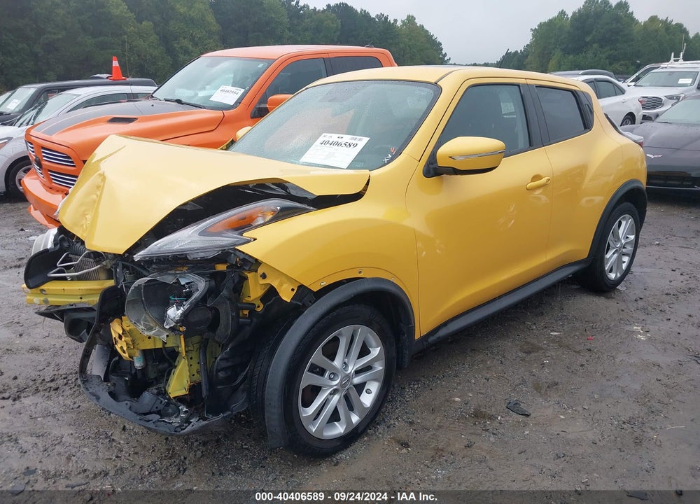 2015 NISSAN JUKE SV VIN: JN8AF5MV7FT551236