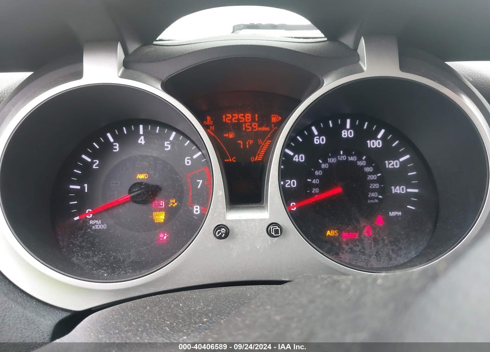 2015 NISSAN JUKE SV VIN: JN8AF5MV7FT551236