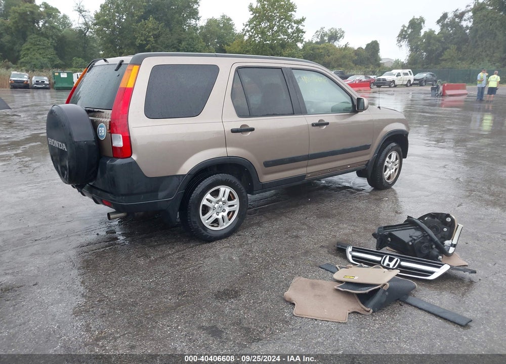 2004 HONDA CR-V EX VIN: SHSRD788X4U231969