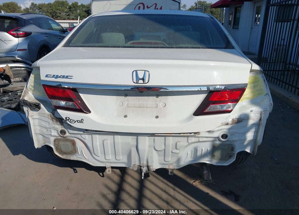 2014 HONDA CIVIC LX VIN: 19XFB2F52EE080046