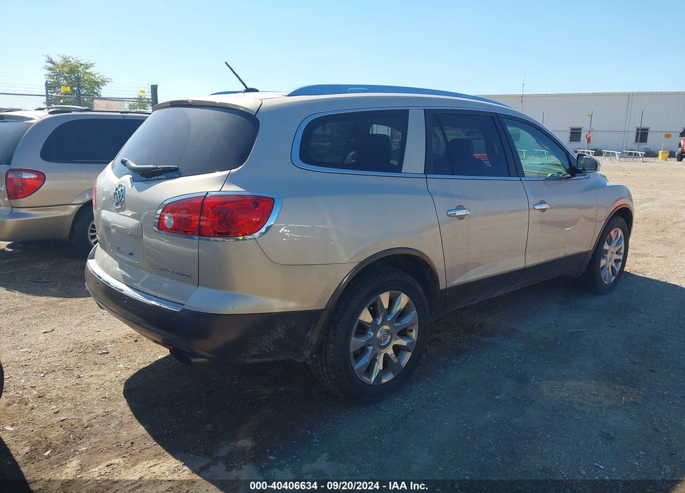 2012 BUICK ENCLAVE PREMIUM VIN: 5GAKRDED1CJ260733