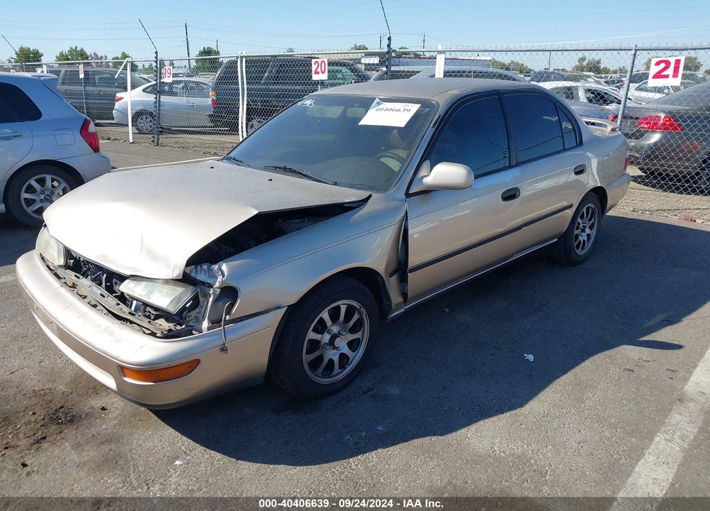 1996 TOYOTA COROLLA DX VIN: 2T1BB02E5TC141992