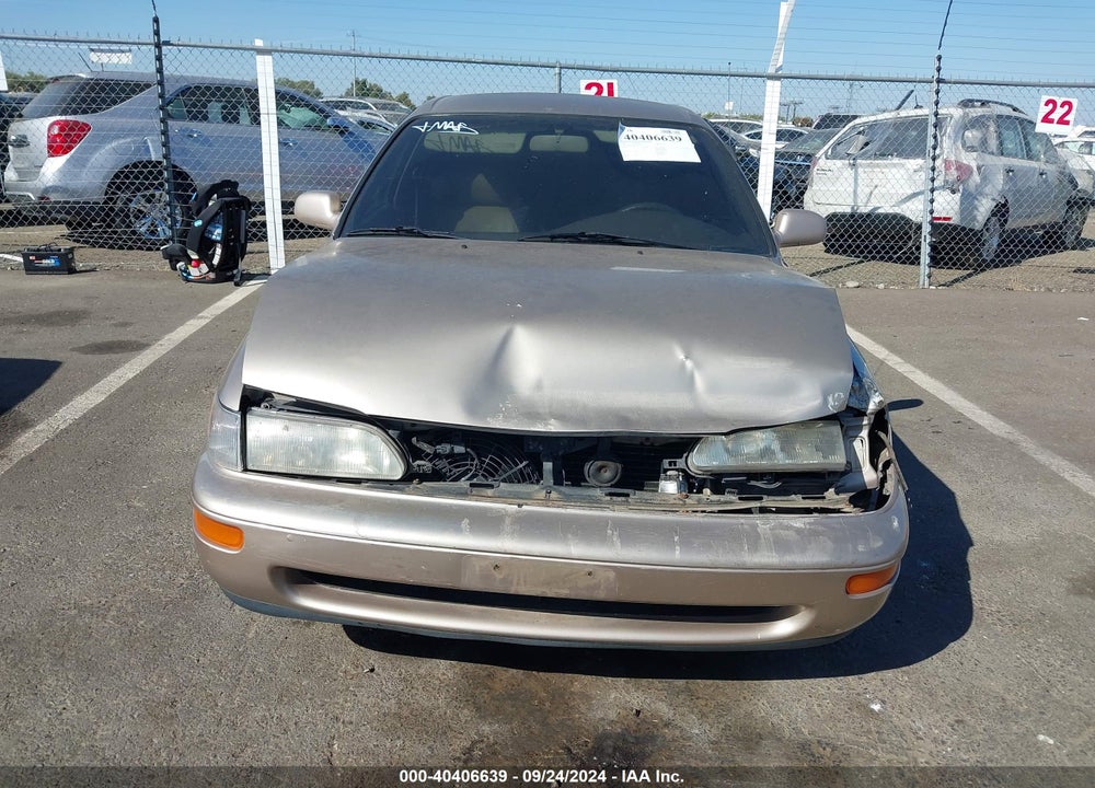 1996 TOYOTA COROLLA DX VIN: 2T1BB02E5TC141992