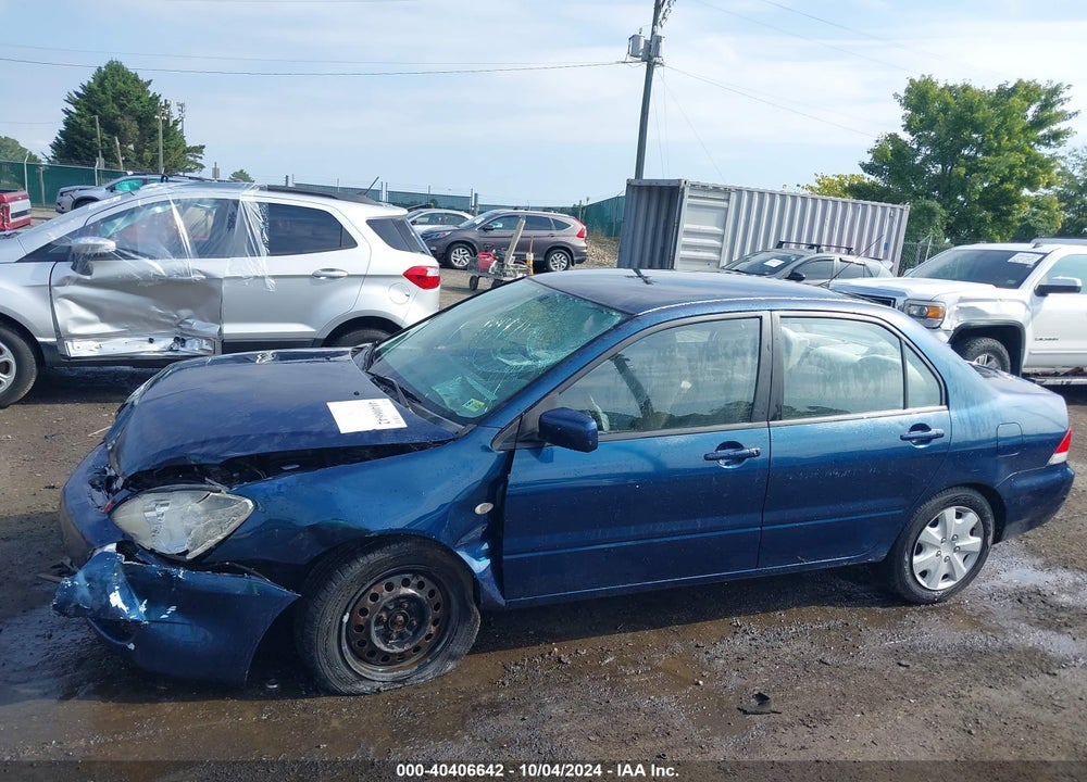 2006 MITSUBISHI LANCER ES/SE VIN: JA3AJ26E76U054637