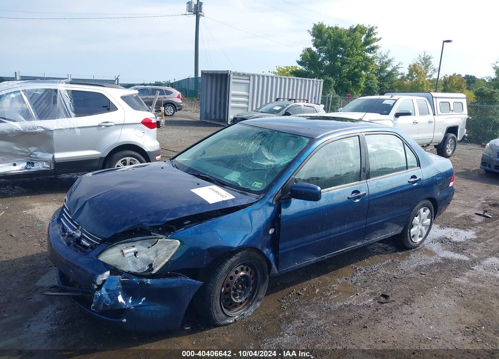 2006 MITSUBISHI LANCER ES/SE VIN: JA3AJ26E76U054637