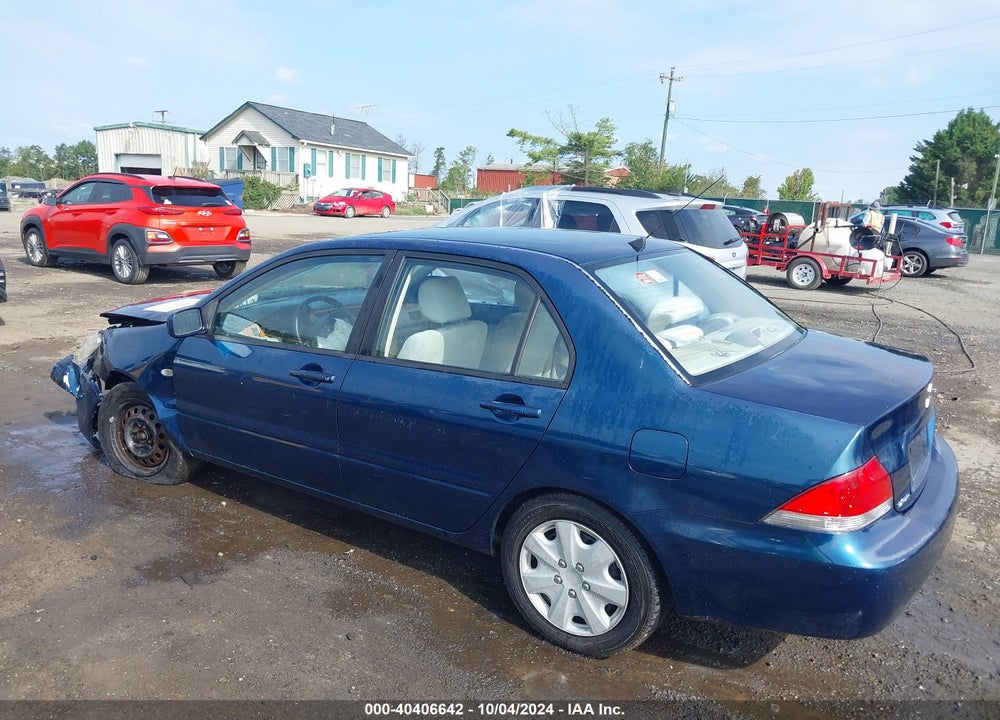2006 MITSUBISHI LANCER ES/SE VIN: JA3AJ26E76U054637