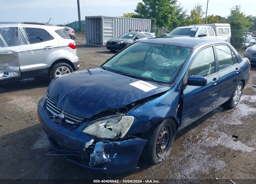 2006 MITSUBISHI LANCER ES/SE VIN: JA3AJ26E76U054637