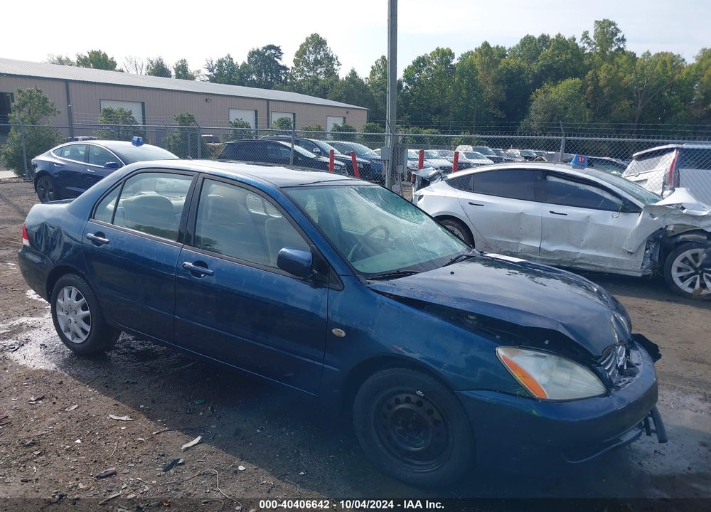 2006 MITSUBISHI LANCER ES/SE VIN: JA3AJ26E76U054637