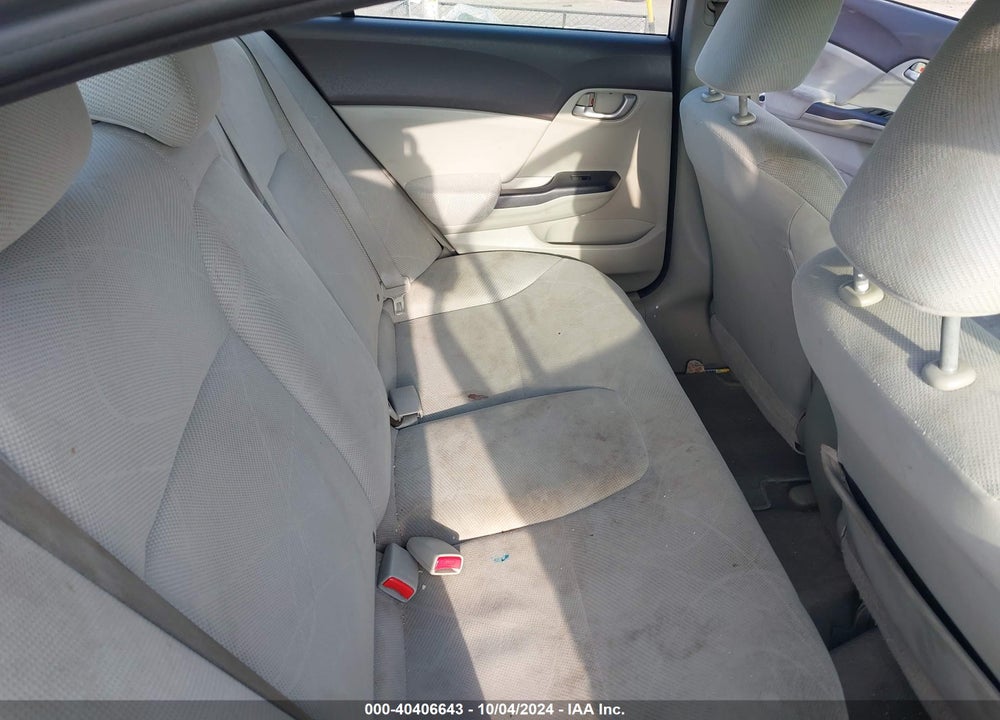 2012 HONDA CIVIC LX VIN: 19XFB2F5XCE389602