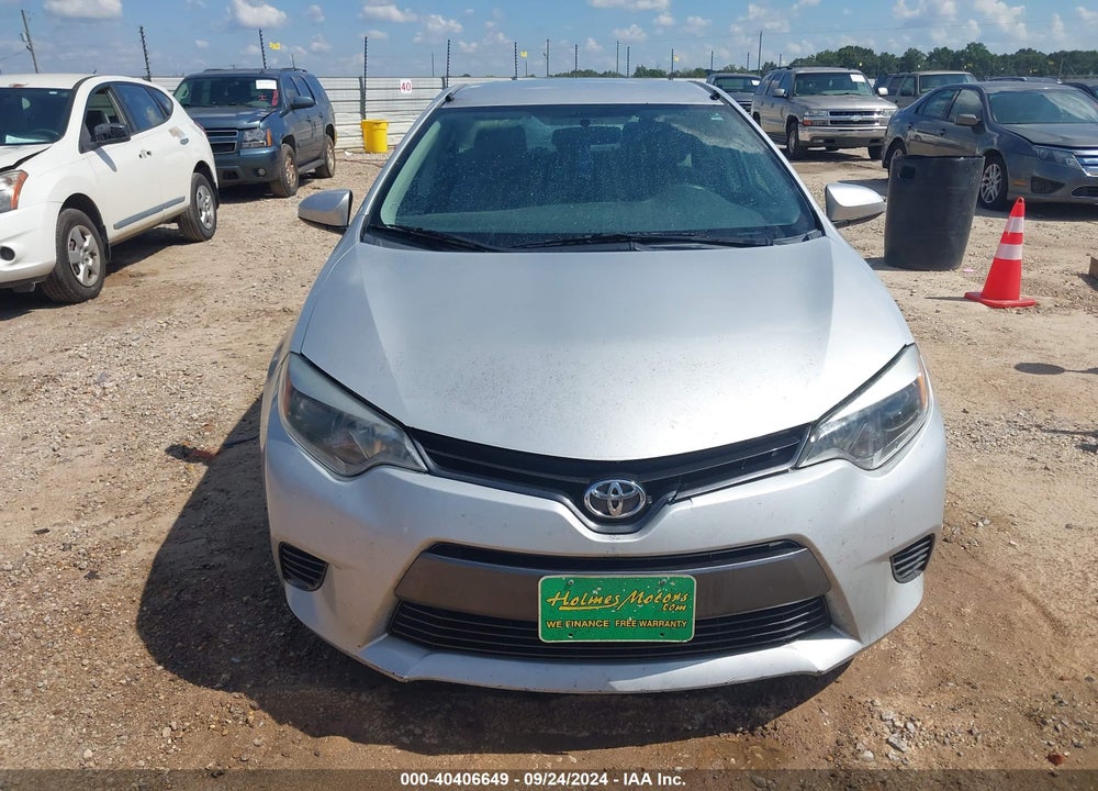 2016 TOYOTA COROLLA LE VIN: 5YFBURHE1GP480096