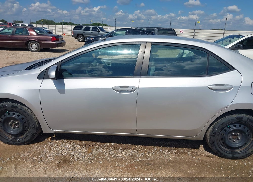 2016 TOYOTA COROLLA LE VIN: 5YFBURHE1GP480096