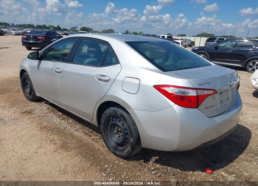 2016 TOYOTA COROLLA LE VIN: 5YFBURHE1GP480096