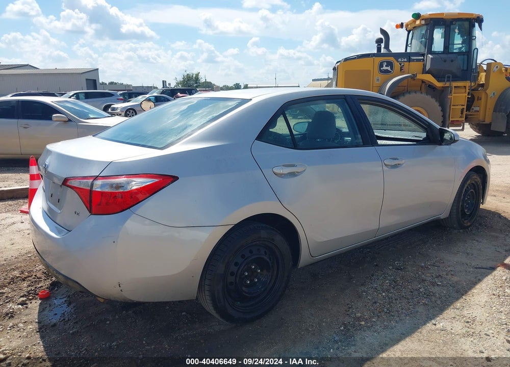 2016 TOYOTA COROLLA LE VIN: 5YFBURHE1GP480096