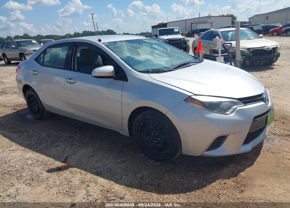 2016 TOYOTA COROLLA LE VIN: 5YFBURHE1GP480096
