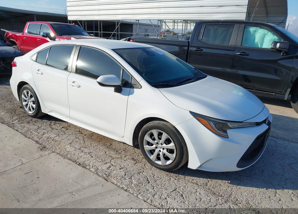 2020 TOYOTA COROLLA LE VIN: 5YFEPRAE6LP143691