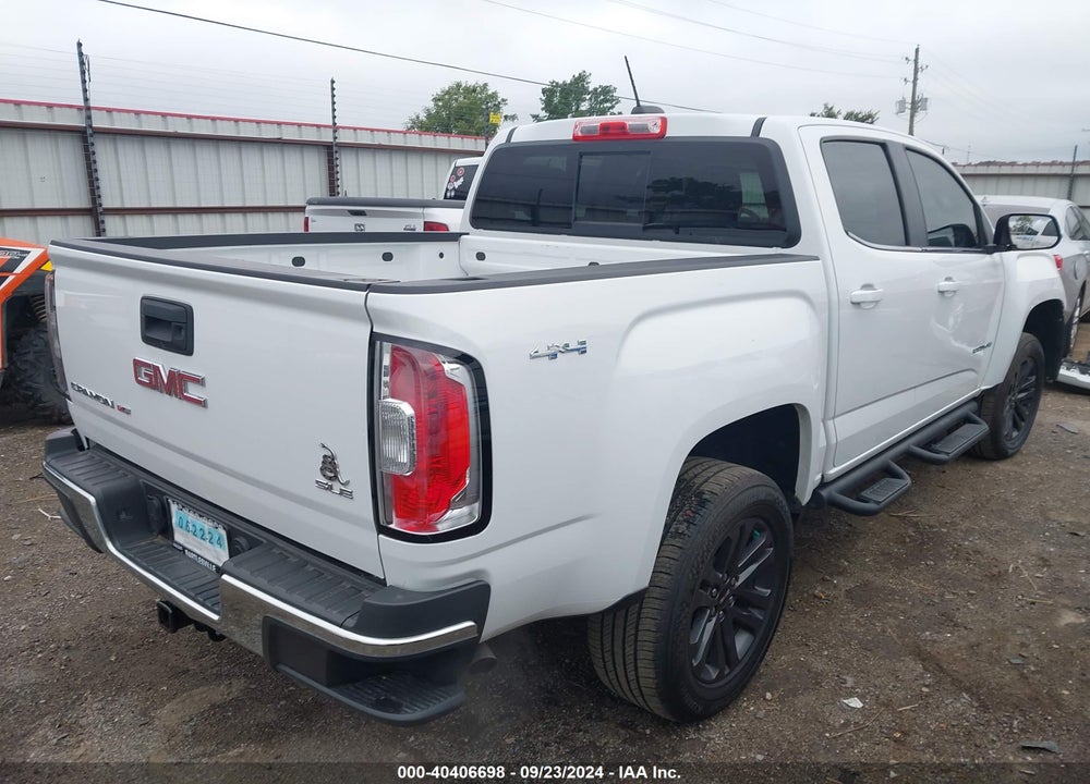 2020 GMC CANYON 4WD  SHORT BOX SLE VIN: 1GTG6CEN8L1235635