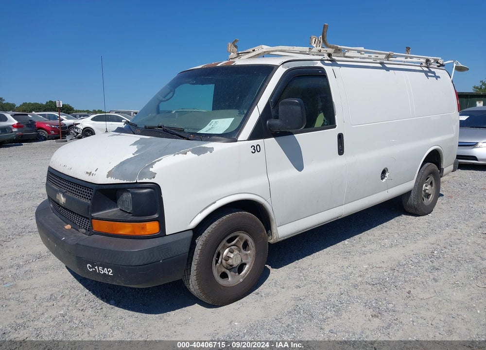 2008 CHEVROLET EXPRESS WORK VAN VIN: 1GCFG15X281146617