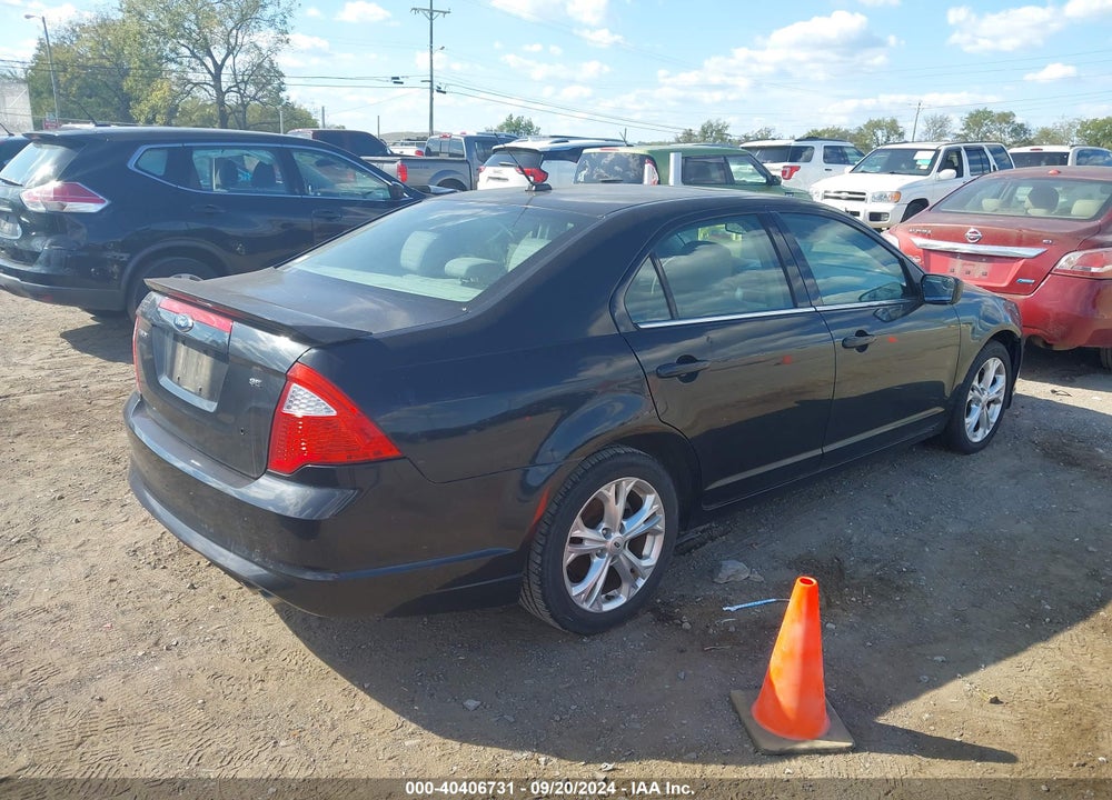 2012 FORD FUSION SE VIN: 3FAHP0HA9CR267448