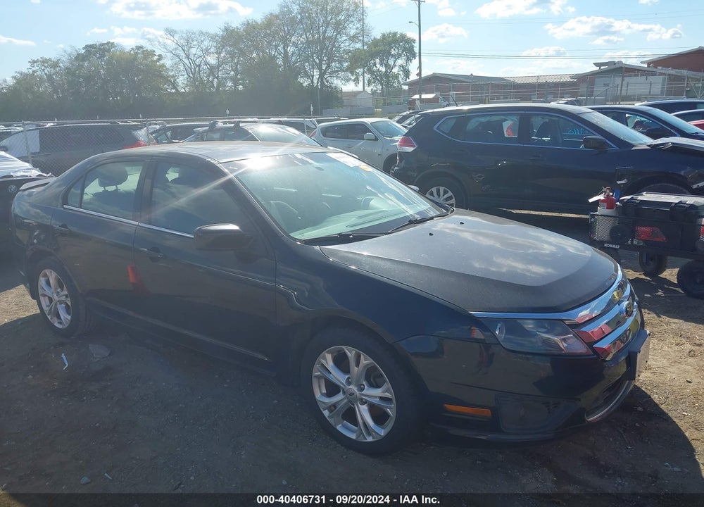 2012 FORD FUSION SE VIN: 3FAHP0HA9CR267448