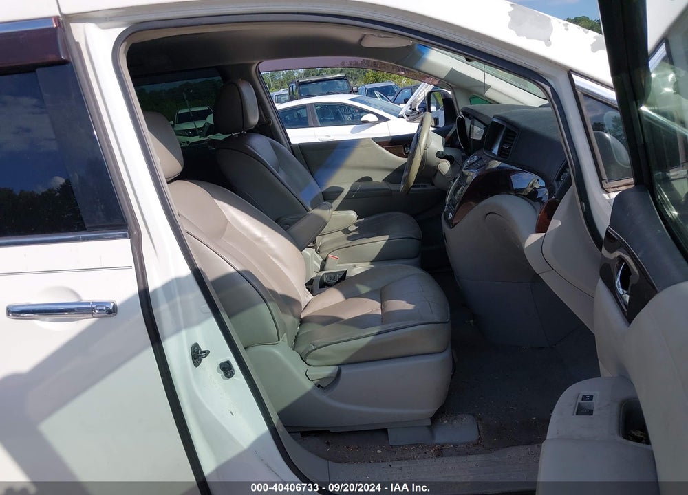 2011 NISSAN QUEST SL VIN: JN8AE2KP5B9013034