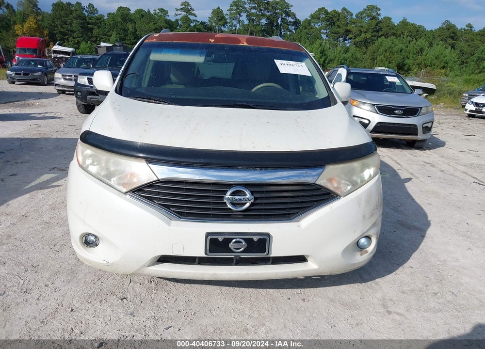 2011 NISSAN QUEST SL VIN: JN8AE2KP5B9013034