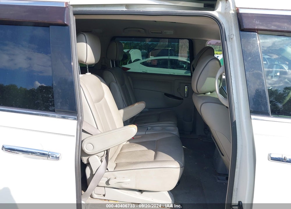 2011 NISSAN QUEST SL VIN: JN8AE2KP5B9013034