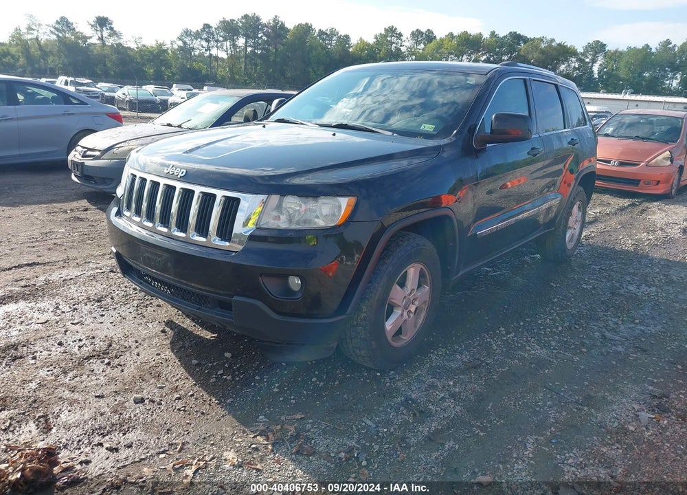 2012 JEEP GRAND CHEROKEE LAREDO VIN: 1C4RJFAG2CC256243