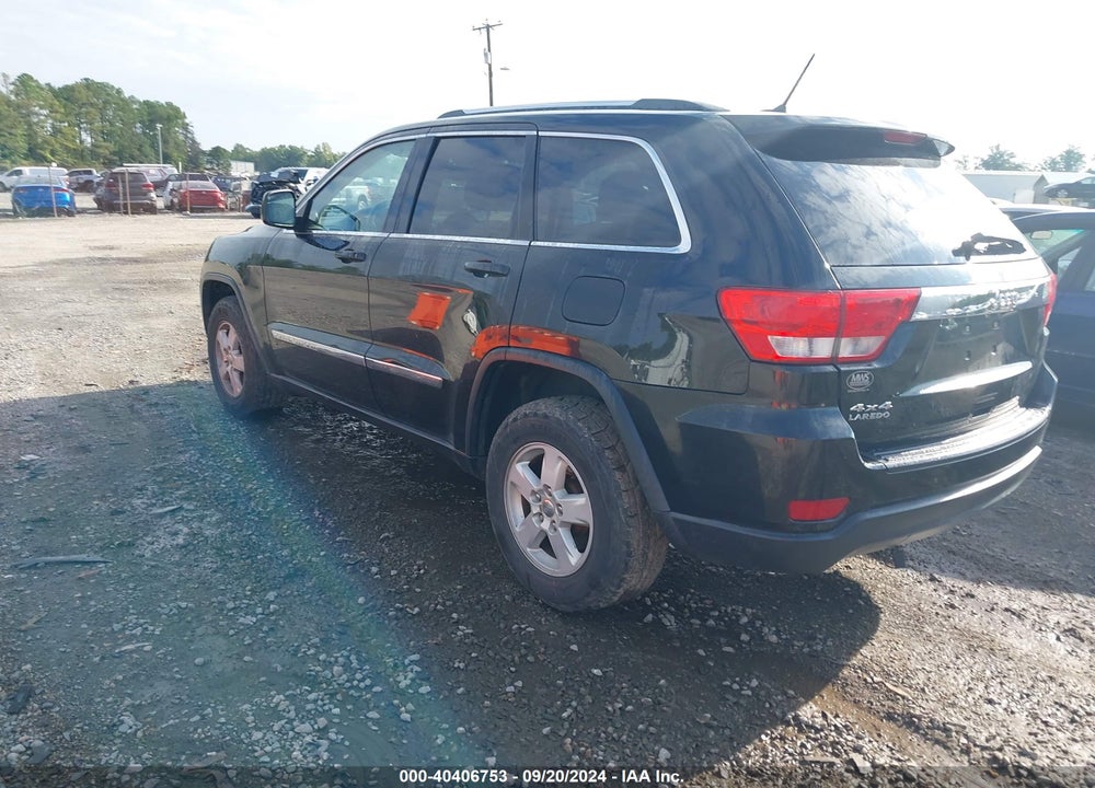 2012 JEEP GRAND CHEROKEE LAREDO VIN: 1C4RJFAG2CC256243