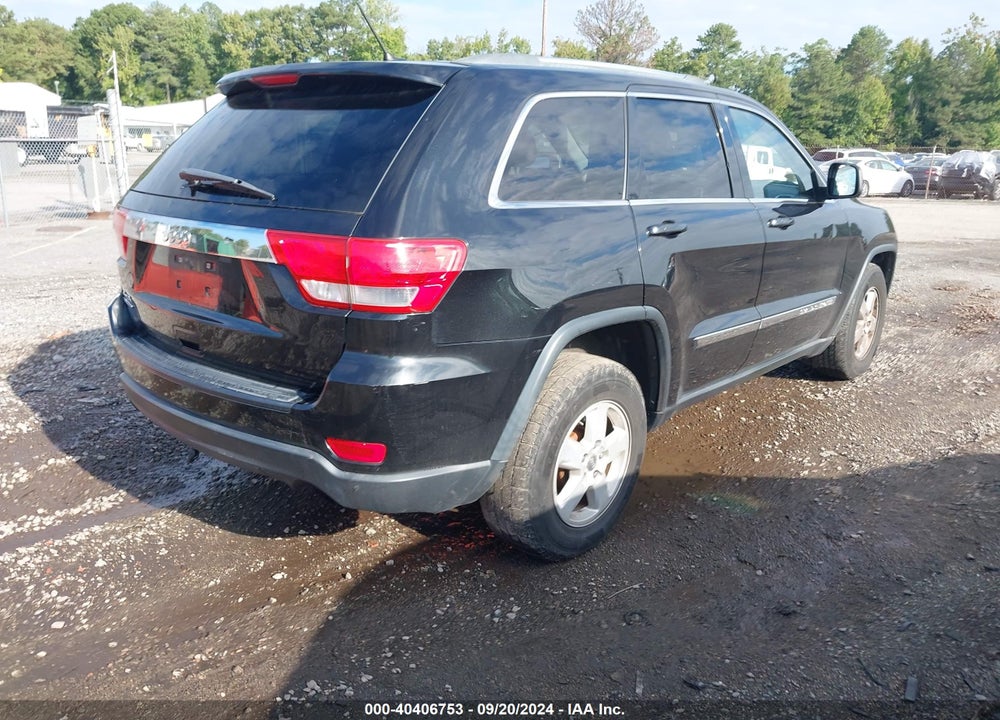 2012 JEEP GRAND CHEROKEE LAREDO VIN: 1C4RJFAG2CC256243