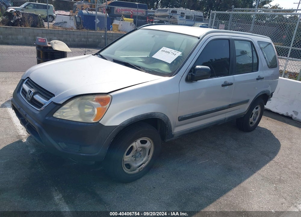 2002 HONDA CR-V LX VIN: JHLRD68432C023315