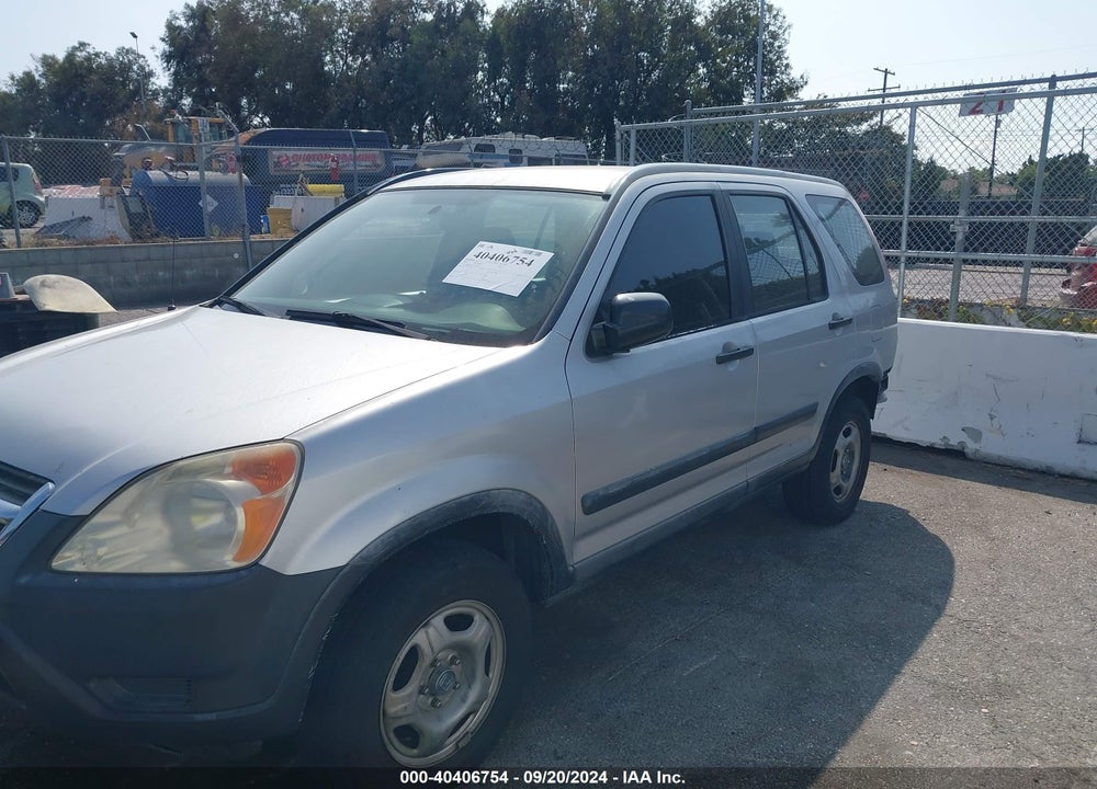 2002 HONDA CR-V LX VIN: JHLRD68432C023315