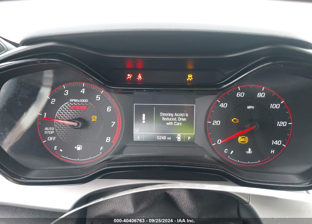 2024 CHEVROLET TRAX FWD 1RS VIN: KL77LGE23RC055527