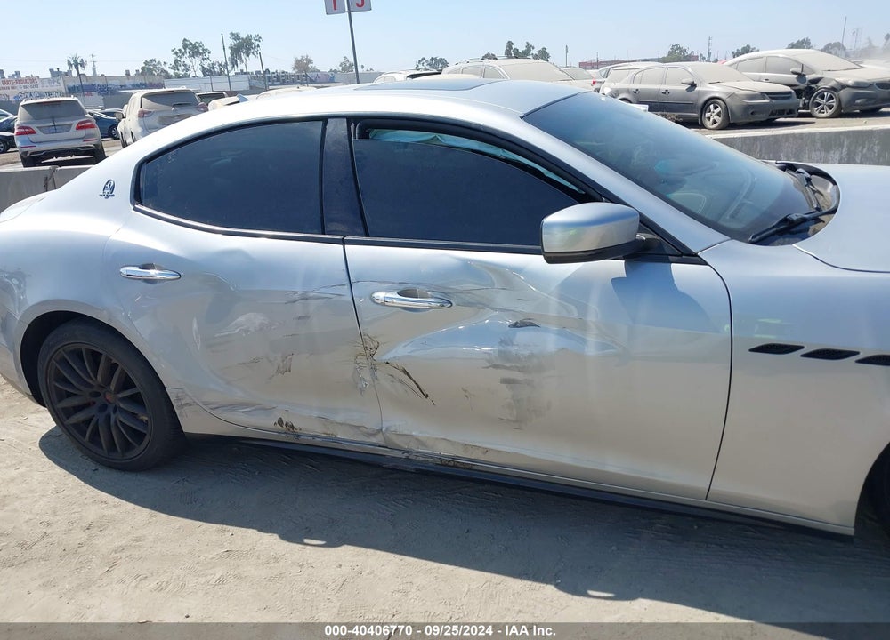 2015 MASERATI GHIBLI VIN: ZAM57XSA7F1131053