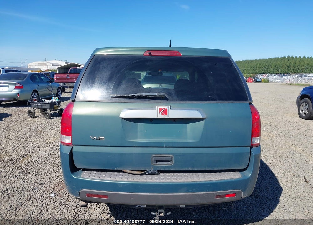 2006 SATURN VUE 4 CYL VIN: 5GZCZ33D06S862035