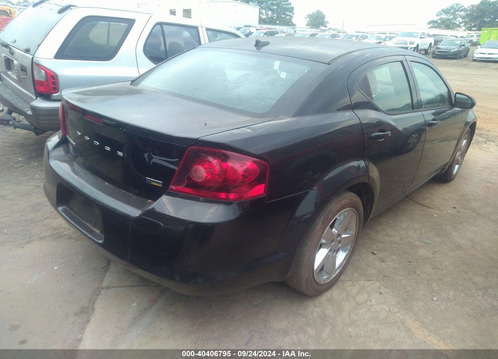 2011 DODGE AVENGER LUX VIN: 1B3BD2FG8BN599671