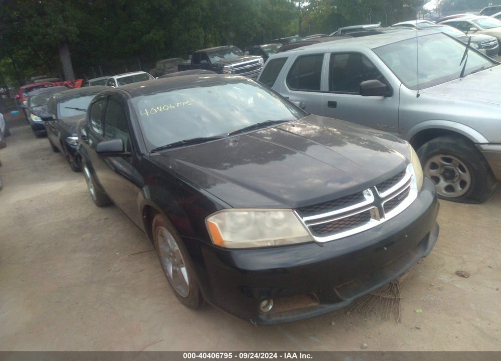 2011 DODGE AVENGER LUX VIN: 1B3BD2FG8BN599671
