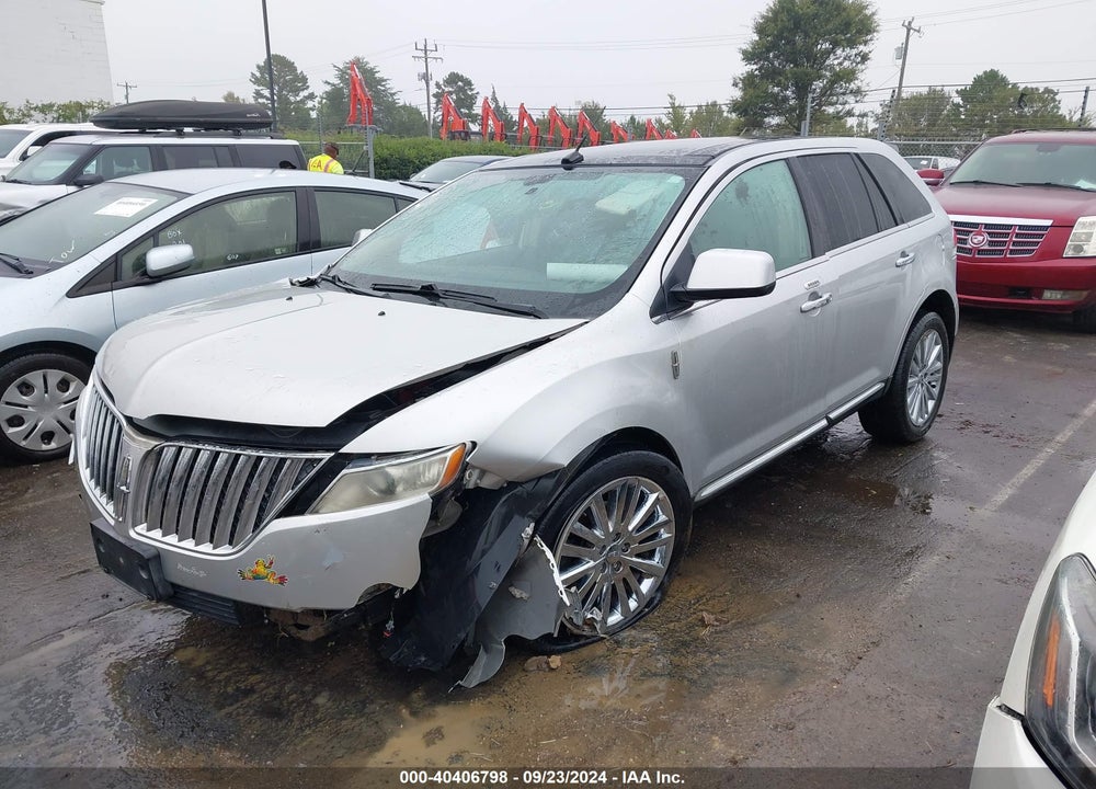 2011 LINCOLN MKX VIN: 2LMDJ6JKXBBJ10489