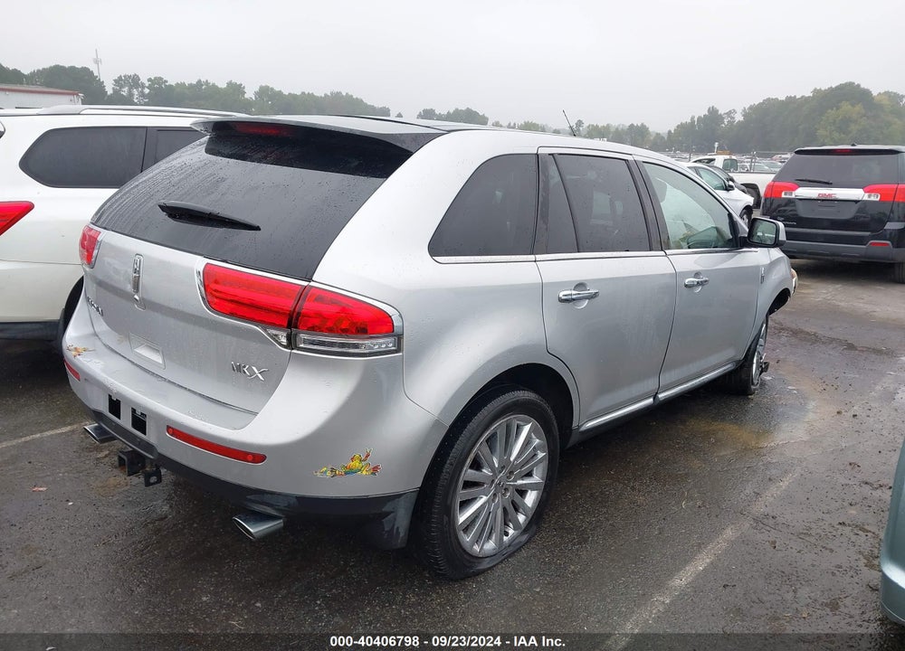 2011 LINCOLN MKX VIN: 2LMDJ6JKXBBJ10489