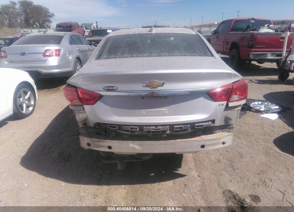 2016 CHEVROLET IMPALA VIN: 2G11X5SA1G9160285