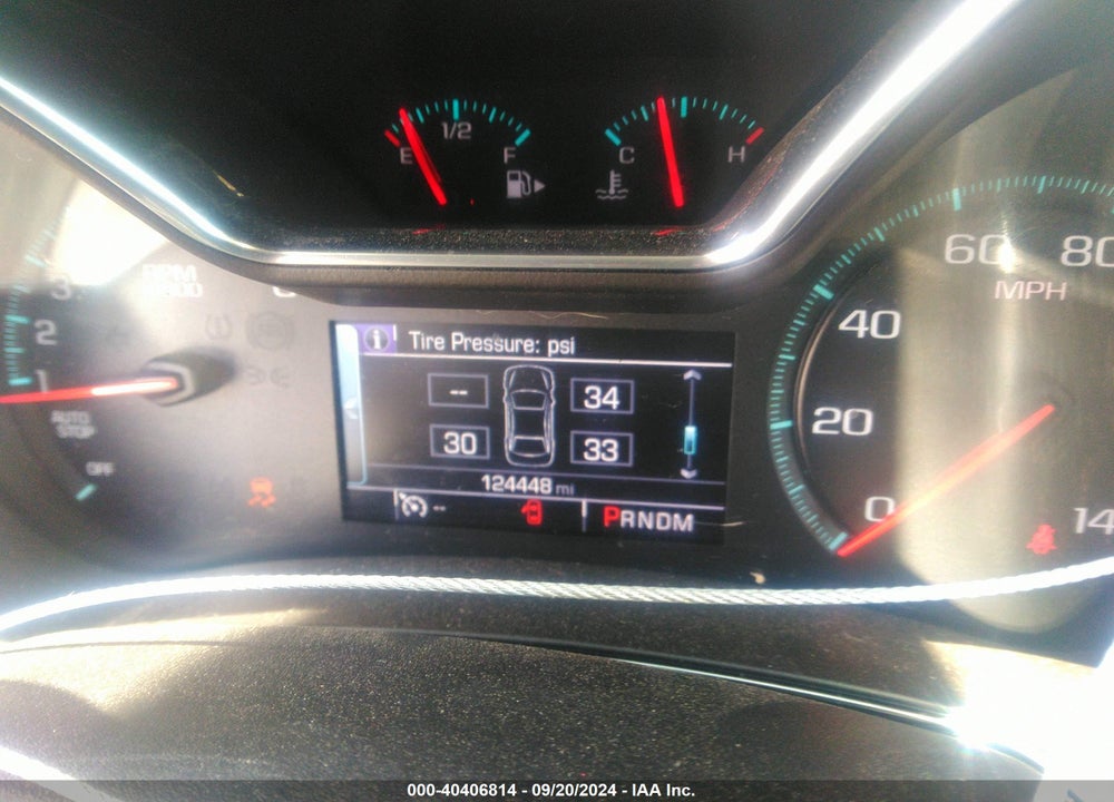 2016 CHEVROLET IMPALA VIN: 2G11X5SA1G9160285