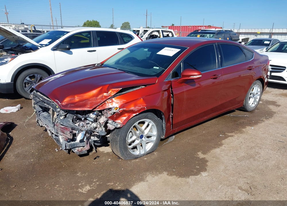 2014 FORD FUSION SE VIN: 3FA6P0H70ER268728