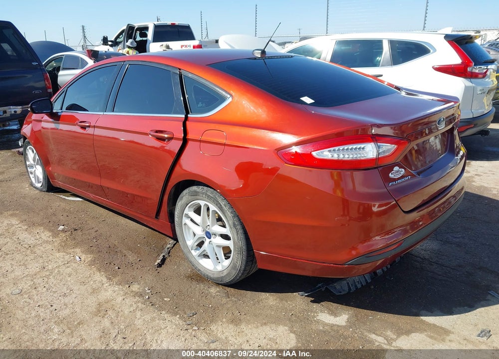 2014 FORD FUSION SE VIN: 3FA6P0H70ER268728