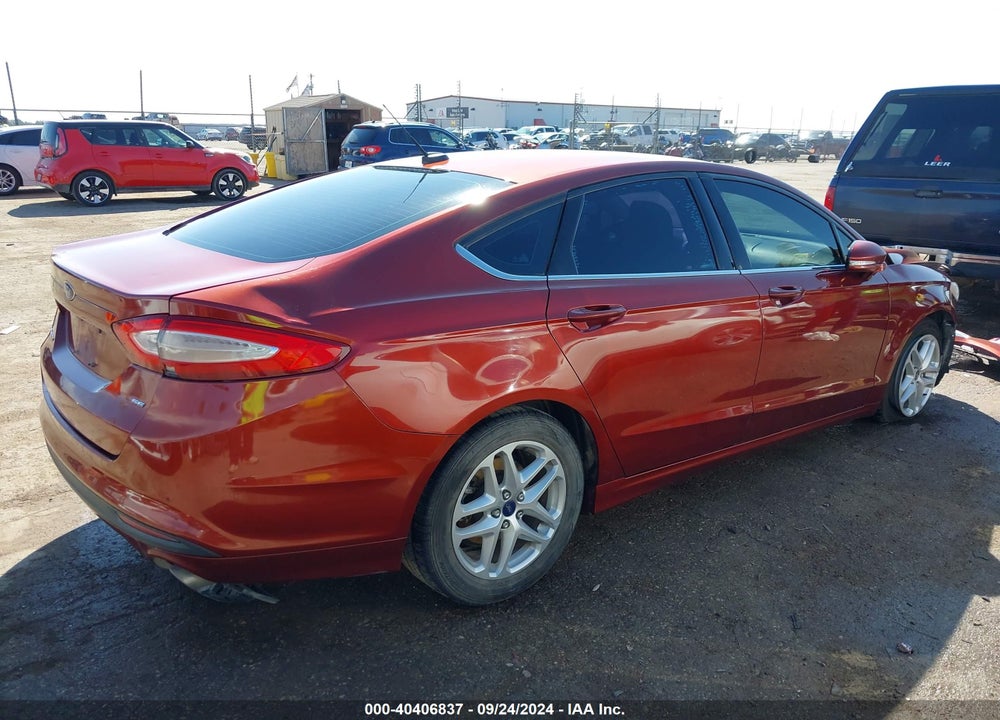 2014 FORD FUSION SE VIN: 3FA6P0H70ER268728