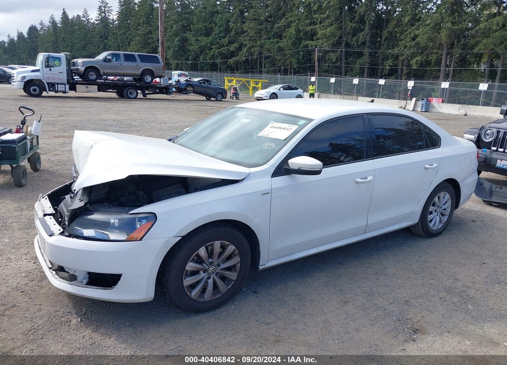 2013 VOLKSWAGEN PASSAT 2.5L WOLFSBURG EDITION VIN: 1VWAP7A33DC143009
