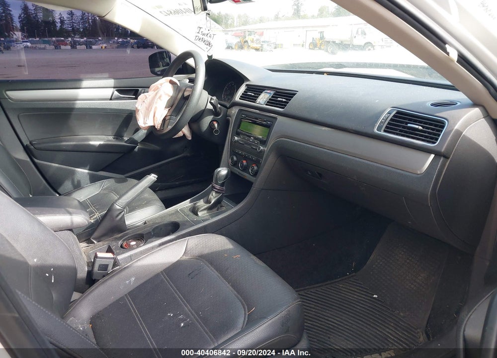 2013 VOLKSWAGEN PASSAT 2.5L WOLFSBURG EDITION VIN: 1VWAP7A33DC143009