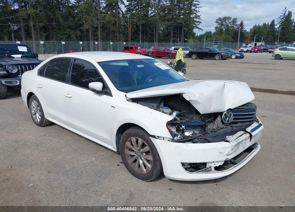 2013 VOLKSWAGEN PASSAT 2.5L WOLFSBURG EDITION VIN: 1VWAP7A33DC143009