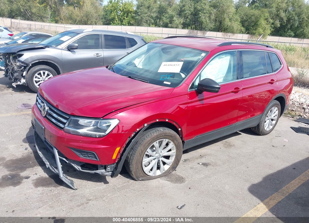 2019 VOLKSWAGEN TIGUAN 2.0T SEL/2.0T SEL R-LINE/2.0T SEL R-LINE BLACK/SE VIN: 3VV2B7AX3KM067622